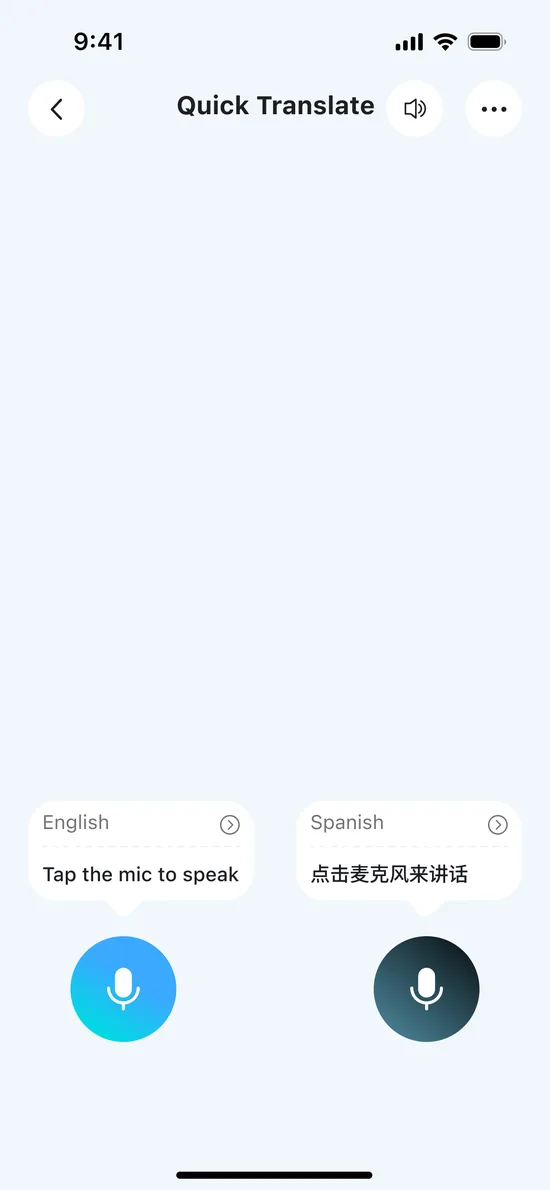 Live conversation translation
